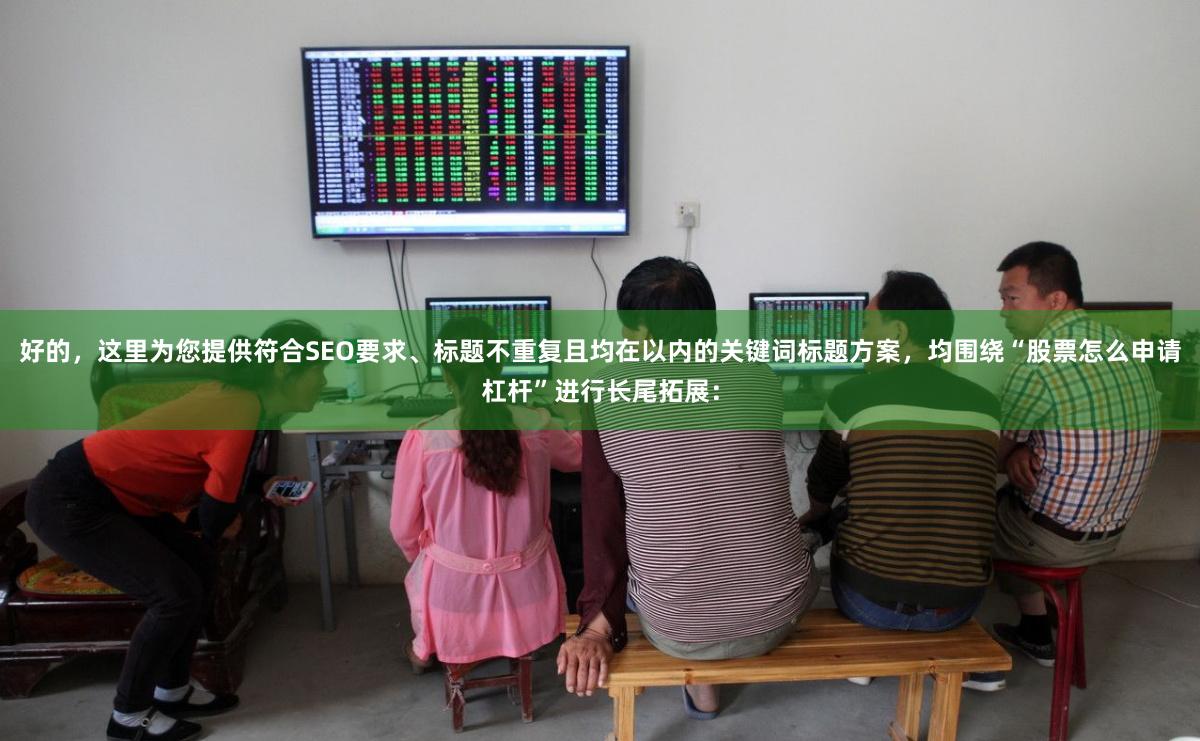 好的，这里为您提供符合SEO要求、标题不重复且均在以内的关键词标题方案，均围绕“股票怎么申请杠杆”进行长尾拓展：